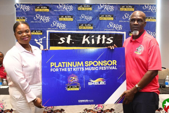 SKELEC Signs up as platinum sponsors of St Kitts Music Festival