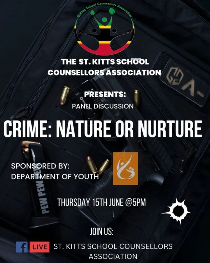 St Kitts School Counsellors Association to host Panel Discussion on Crime