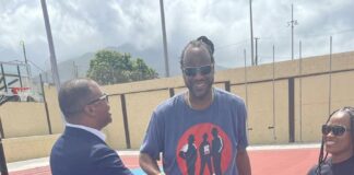 Nevis Welcomes NBA PLayer Nicolas Claxton to his homeland, Image Courtesy: Facebook