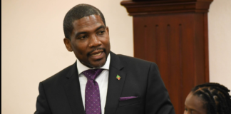 PM Terrance Drew presents bill to create designated areas for smoking, image: SKNIS, Facebook