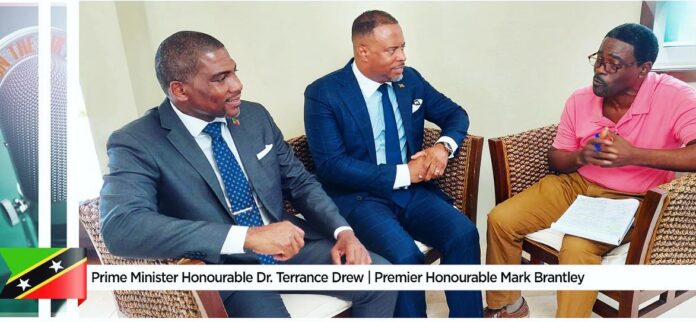 PM Terrance Drew, Premier Brantley discuss deepening inter-regional ties with Anguilla