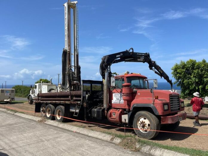 PM Terrance Drew shares update on water situation in Cayon Community, Image: Facebook
