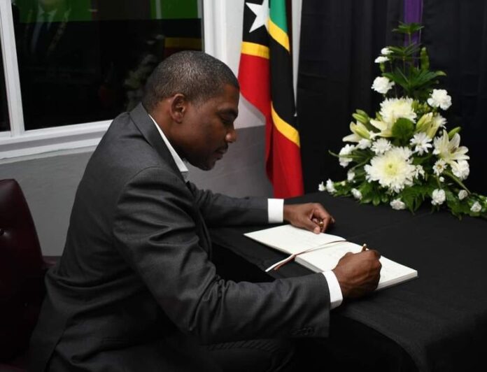 362213333_668695901945391_7970647570782989997_n PM Terrance Drew honors memory of Tapley Seaton, signs book of condolence, Image: Facebook