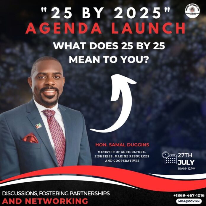 Ministry of Agriculture to launch 25 by 25 Agenda for food security, Image: Facebook