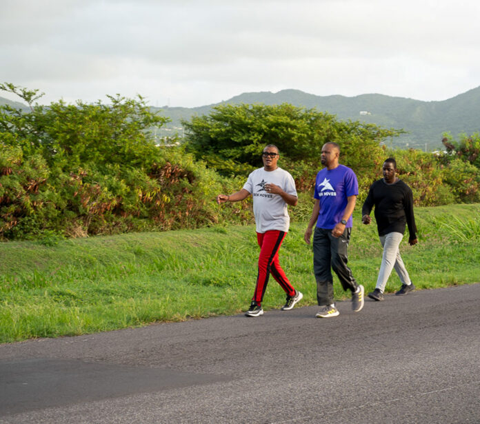366728810_610128751306267_6683844165795416489_n Health Promotion Unit applauds Participants of SKN Moves health walk, Image: facebook