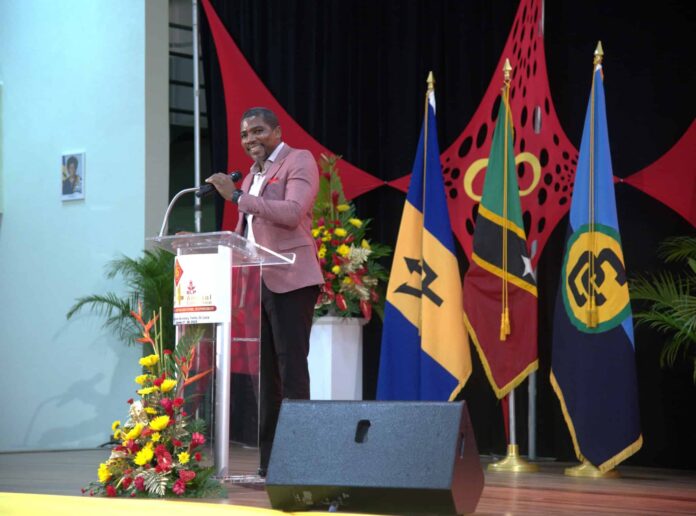 395924723_725450592936588_8991091783676640794_n PM Terrance Drew delivers address at BPL 84th conference/Award Ceremony, Image: Facebook
