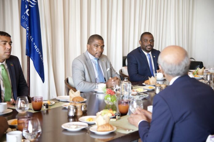 Prime Minister Terrance Drew And Delegates Hold Meeting With WIPO.image facebook Prime Minister Terrance Drew And Delegates Hold Meeting With WIPO.image facebook