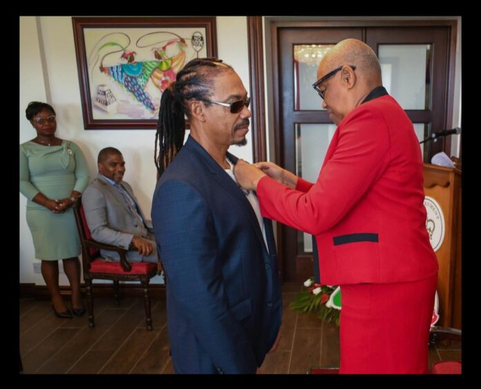 Ronnie Rascal Honoured With Medal Of Honour, image:facebook Ronnie Rascal Honoured With Medal Of Honour, image:facebook