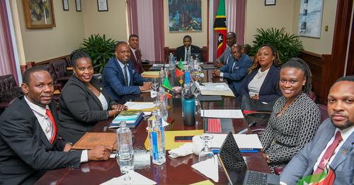 PM Drew defended the integrity of cabinet members including Minister Konris Maynard,image :facebook PM Drew defended the integrity of cabinet members including Minister Konris Maynard,image :facebook