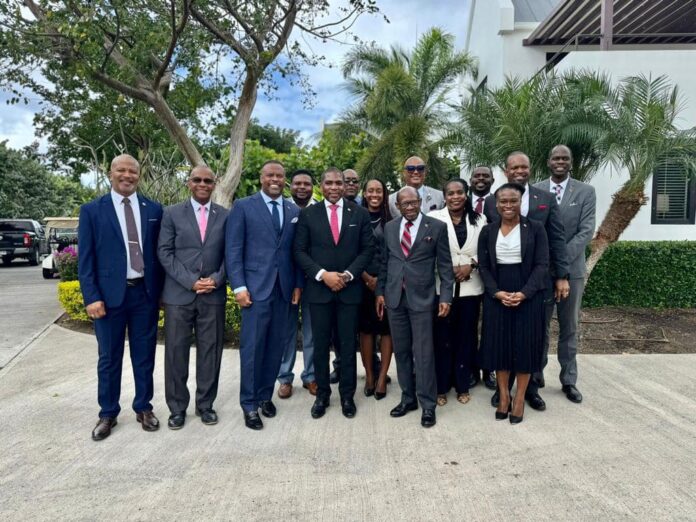SKN & NIA Cabinets held a joint meeting in Nevis ,image : facebook
