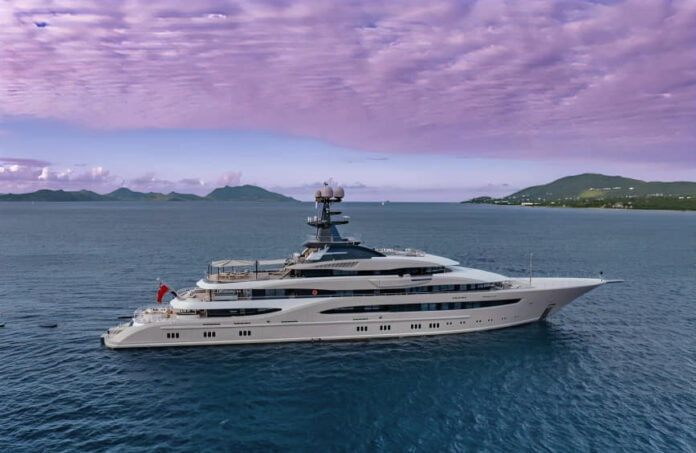Billionaire Eric Schmidt explores Nevis on his lavish $200 million yacht, Whisper Billionaire Eric Schmidt explores Nevis on his lavish $200 million yacht, Whisper