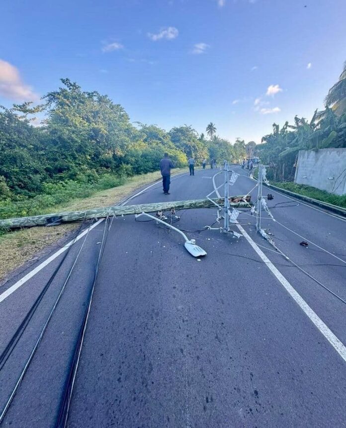 NEVLEC restores electricity disrupted due to accident, Premier applauds, Image: facebook