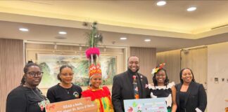 Book Donation By Embassy of St Kitts and Nevis