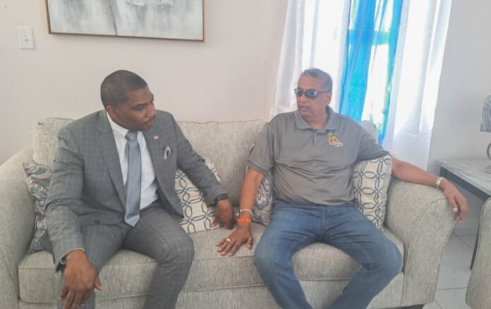 Federal Cabinet visits climate-smart model home in Conaree, PM Drew shares glimpses Federal Cabinet visits climate-smart model home in Conaree, PM Drew shares glimpses