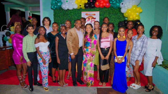 PM Drew and his wife Diani Drew hosts special dinner party for 25 remarkable teens (Image Credit: PM Drew FB Page) PM Drew and his wife Diani Drew hosts special dinner party for 25 remarkable teens (Image Credit: PM Drew FB Page)