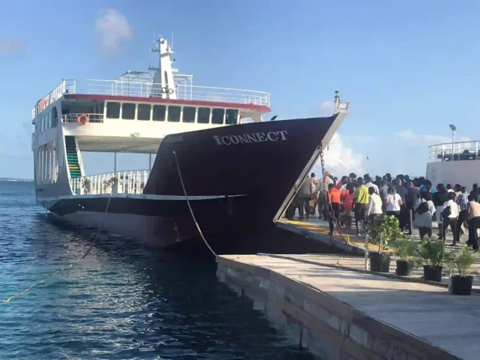 History in making: iConnect ferry services launches in St. Kitts and Nevis.