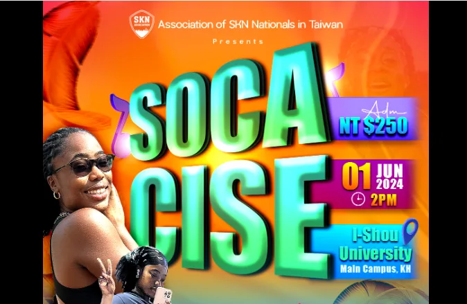 Get ready to Groove on Soca beats instructor Jemmy at Kaohsiung. (Credits: Association of St. Kitts and Nevis Nationals in Taiwan, Facebook) Get ready to Groove on Soca beats instructor Jemmy at Kaohsiung. (Credits: Association of St. Kitts and Nevis Nationals in Taiwan, Facebook)