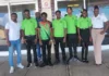 St. Kitts and Nevis sprinters team. (Credits: Samal Duggins, Facebook)