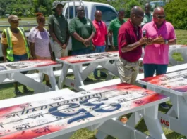 Glimpse of ceremony at Frigate Bay. (Credits: St.Kitts and Nevis Information Service - SKNIS, Facebook)