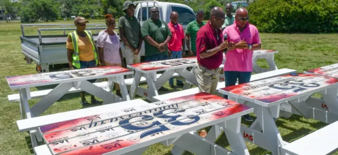 Glimpse of ceremony at Frigate Bay. (Credits: St.Kitts and Nevis Information Service - SKNIS, Facebook)