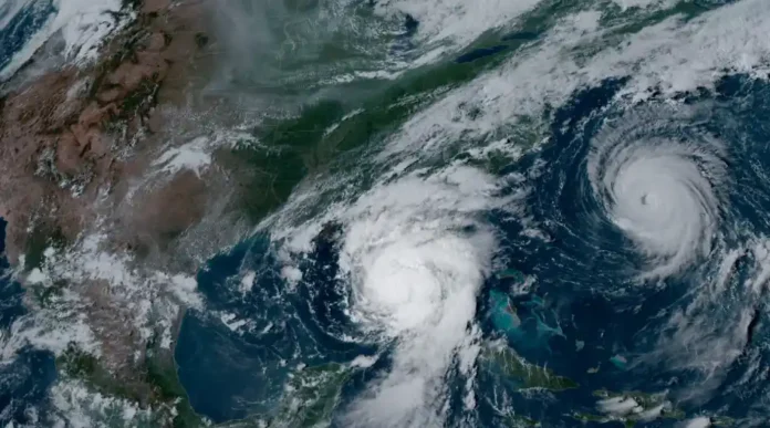 NOAA's GOES-16 satellite captured Hurricane Idalia approaching the western coast of Florida. (Credits: NOAA) NOAA's GOES-16 satellite captured Hurricane Idalia approaching the western coast of Florida. (Credits: NOAA)