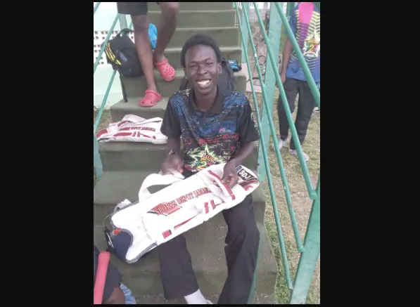 In picture: Kittitian player Curdel Crooke. (Credits: Samal Duggins, Facebook) In picture: Kittitian player Curdel Crooke. (Credits: Samal Duggins, Facebook)