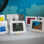 Exhibition & auction at Charlestown Secondary School. (Credits: CommsUnit Nevis, Facebook)