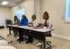 Dr. Joyelle Clarke, Kerryne James, Leticia Carvalho, Ashley Lashley. Credits: Facebook: Dr. Joyelle Clarke.