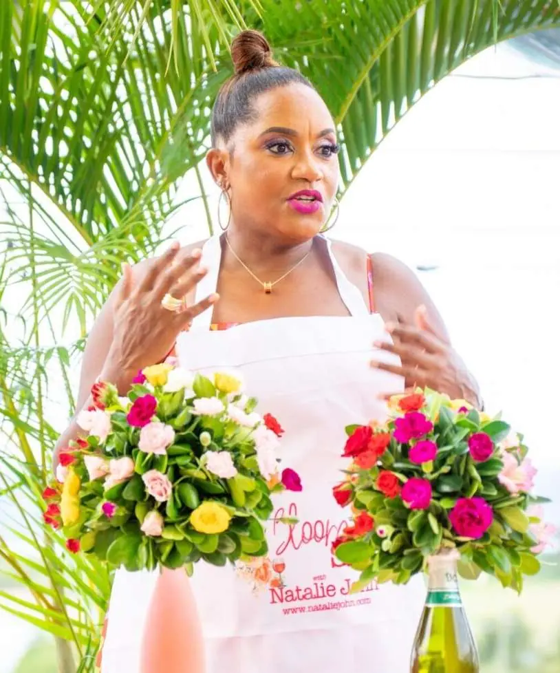 Natalie John, CEO of the Dreamy Group provided the participants with unique floral tips.