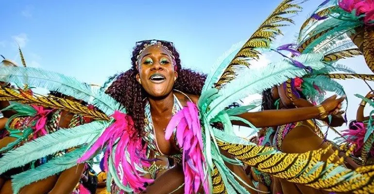 St. Kitts and Nevis Carnival celebration.