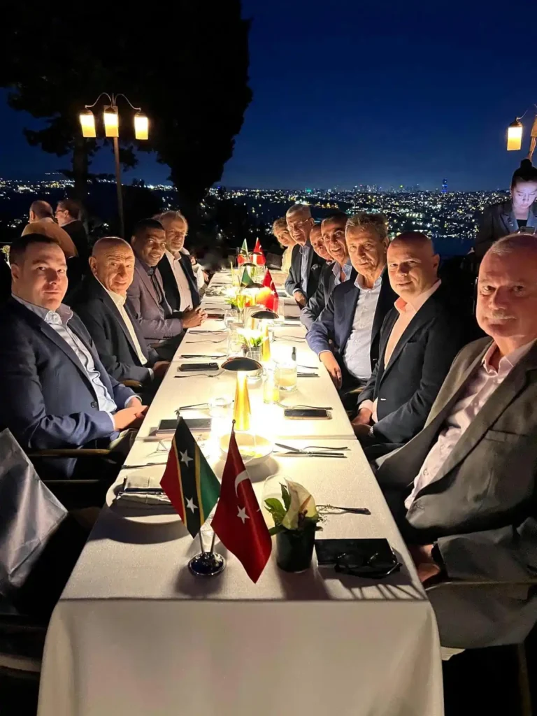 Dr. Terrance Drew meeting influential business leaders in Turkey to promote CBI Program. Credits: Facebook, Dr. Terrance Drew.