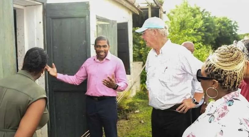 The Prime Minister was significantly impressed with the developments observed during the visit. Credits: SKNIS.
