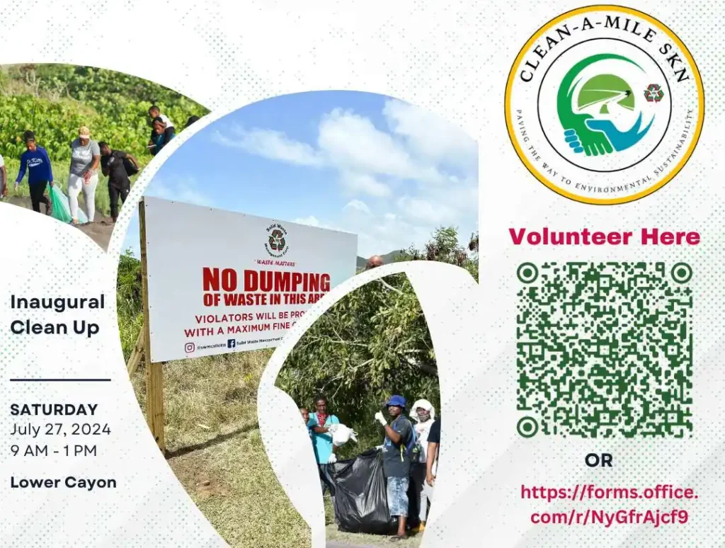 The ‘Clean A Mile’ campaign will feature bi-monthly cleanup events where the participating individual, organizations, etc., will collaborate to clean appointed areas across the island.  