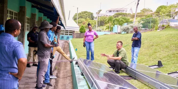 St. Kitts and Nevis makes progress in Green Energy and Technical Training. Credits: SKNIS.