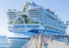 Icon of the Sea brings passengers in thousands to St. Kitts and Nevis. Credits: SKNIS.