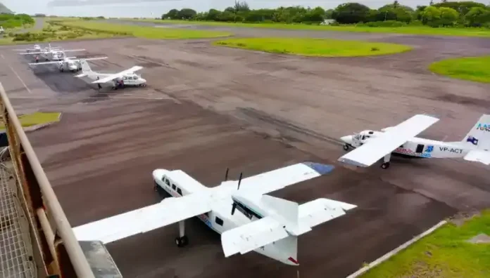 Nevis Vance W Amory International Airport witnesses rush ahead of Culturama Festival 2024. Credits: Facebook.
