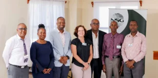 Minister Maynard meets quarry staff, appreciates their immense hard work. Credits: Facebook.
