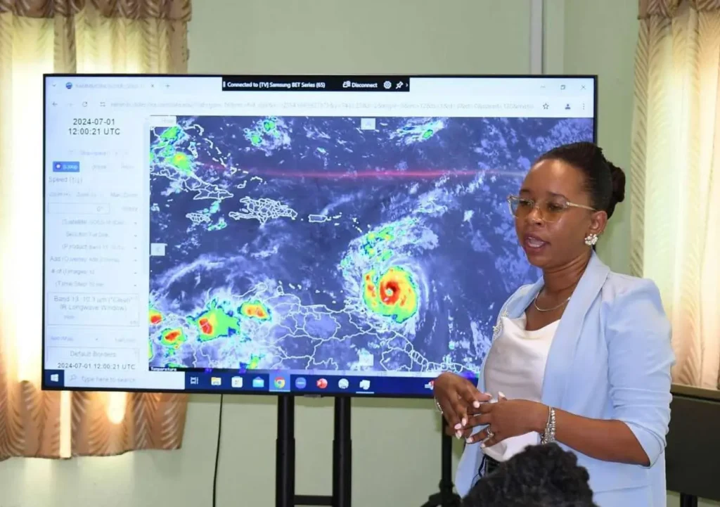 Hurricane Beryl has severely impacted the Caribbean states of Barbados, Grenada, Carriacou, Petite Martinique, St. Vincent and the islands in the Grenadines. Credits: Facebook. 