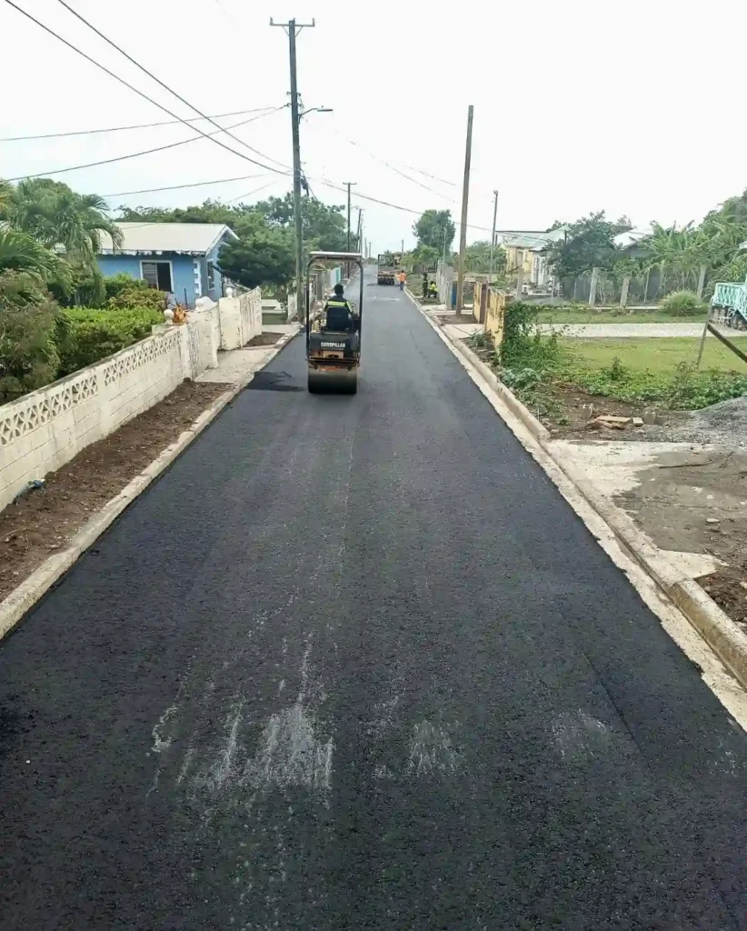 Completed Brown Hill Feeder Road Project. Credits: Facebook.