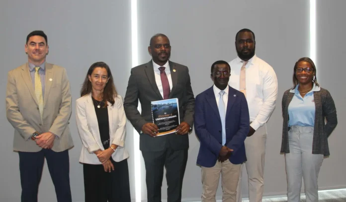 Marine Department of St. Kitts signs MoU, aiming to strengthen IUU Fishing. Credits: Facebook.