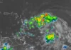 Tropical Storm Ernesto Warning in effect for St Kitts and Nevis. Credits: NEMA.