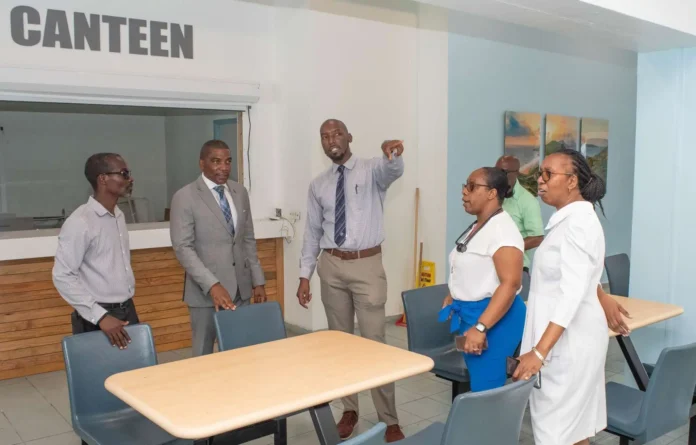 image - 2024-08-20T152525.862 PM Drew visits JNF General Hospital to examine progress on MRI building. Credits: Facebook.