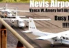 8 aircrafts arrive at Vance W Amory International Airport, records busiest day. Credits: Facebook.