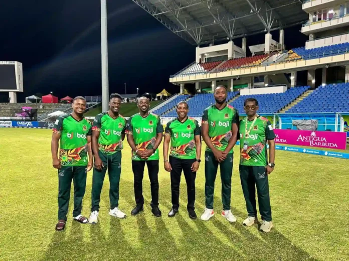 image - 2024-09-02T110813.950 PM Terrance Drew visits Antigua to cheer up for SKN Patriots. Credits: Facebook.