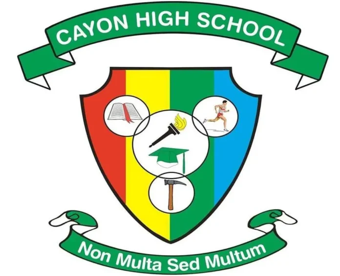 Cayon High School would delay the physical re-opening of the school and will continue with the Hybrid Model of teaching and learning, waiting for the Mold Testing results. Credits: SKNIS.