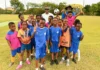 PM Drew Visits Football Program led by SFUFC in Collaboration with NIT.