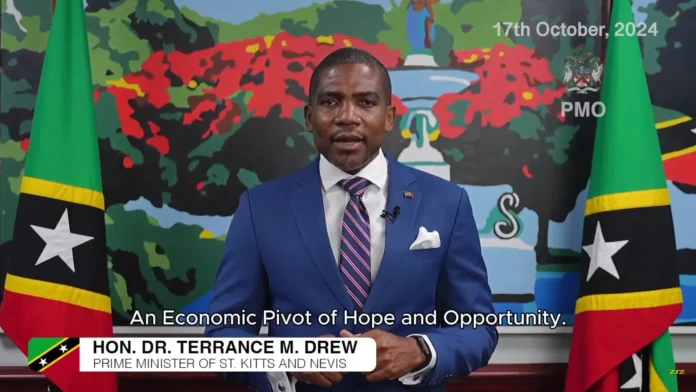image - 2024-10-18T151348.660 St Kitts and Nevis to execute transformative projects to enhance sustainable agenda, says PM Drew.