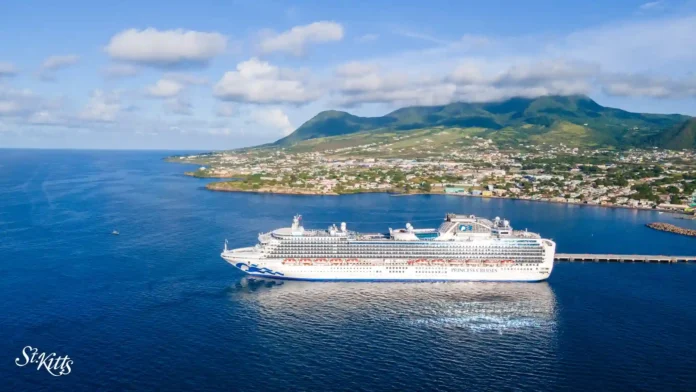Sapphire Princess Arrives in St Kitts and Nevis for 2024-2025 Cruise Season.