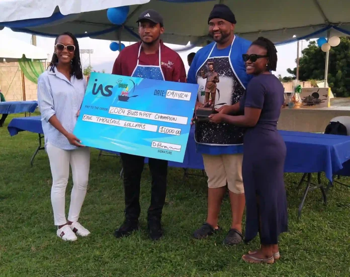 Royston Queeley Wins Buss-A-Pot Cooking Competition with His Rabbit Dish.