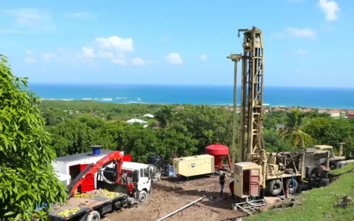 Nevis completes construction of 2 new wells to supply 144,000 gallons of water daily Nevis completes construction of 2 new wells to supply 144,000 gallons of water daily
